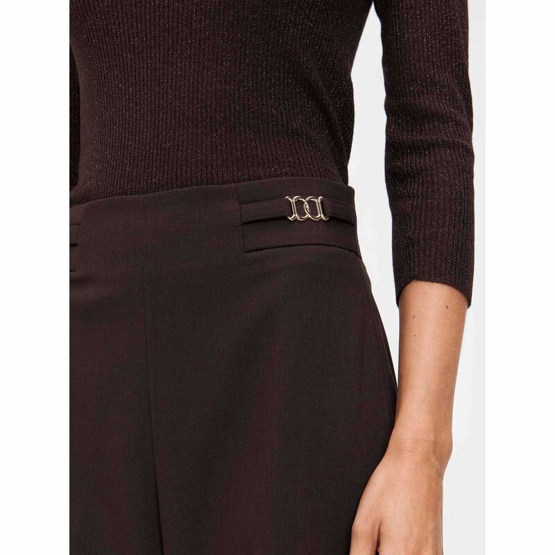Veronika Maine Bi Stretch Suiting Cropped Pant image number 1
